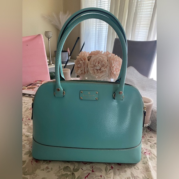 Handbags - Elegant Blue Handbag